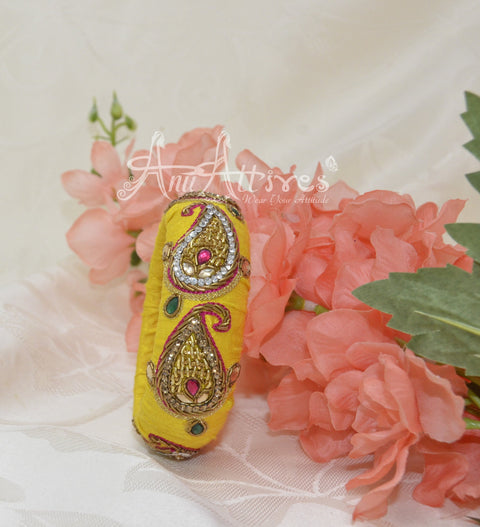 Maggam Work Bangles [Hand Crafted For Festive Look]
